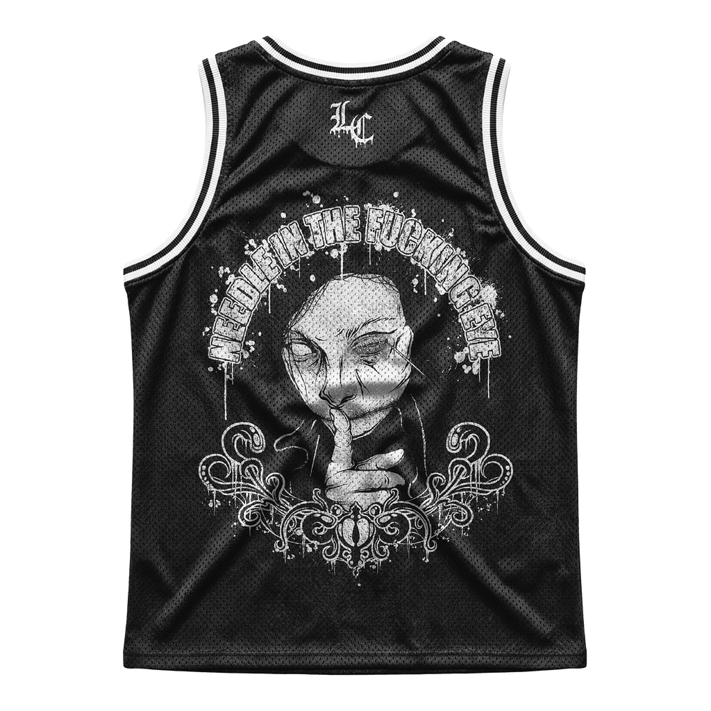 THE SHIPMAN ENQUIRY - "NEEDLES" Basketball Jersey