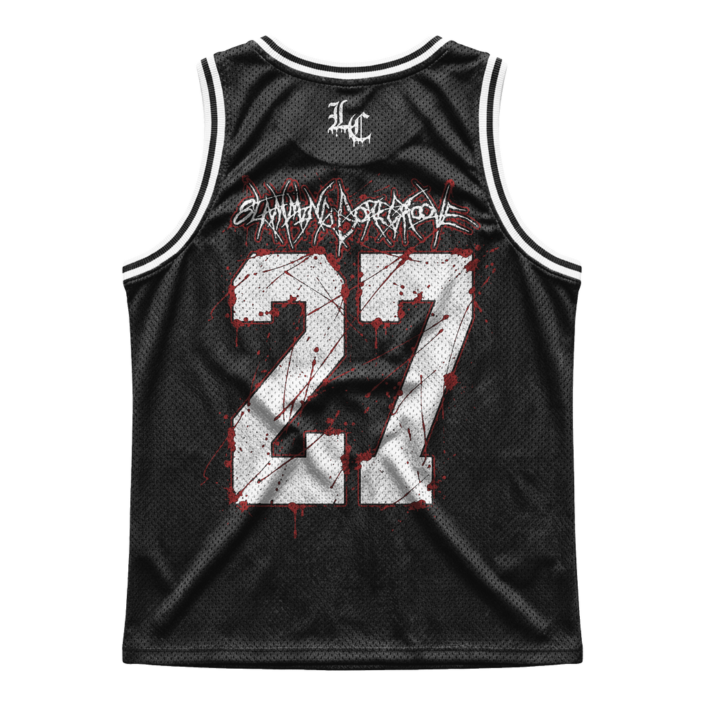 WAKING THE CADAVER - "SLAMMING GORE GROOVE" BASKETBALL JERSEY