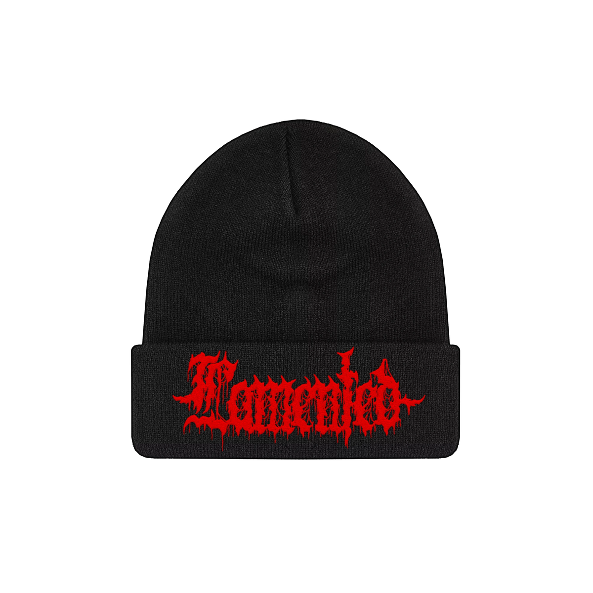 "BLACKENED" Logo Beanie
