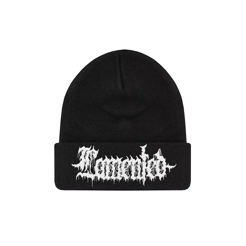 "BLACKENED" Logo Beanie