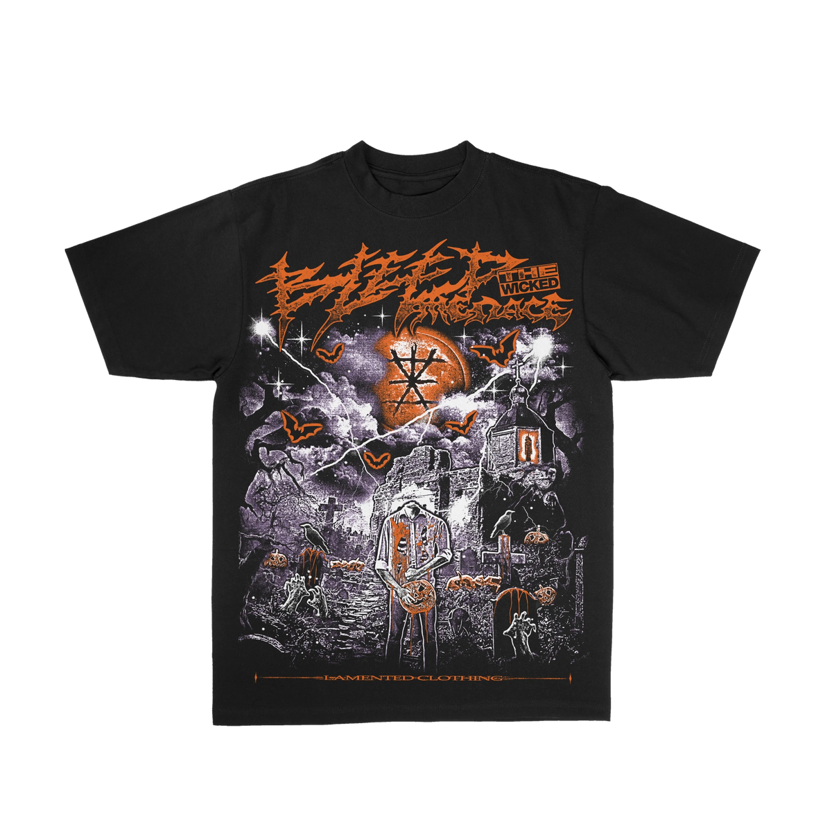 LMNTD x BLEED THE WICKED MENACE - "HALLOWS EVE" TEE