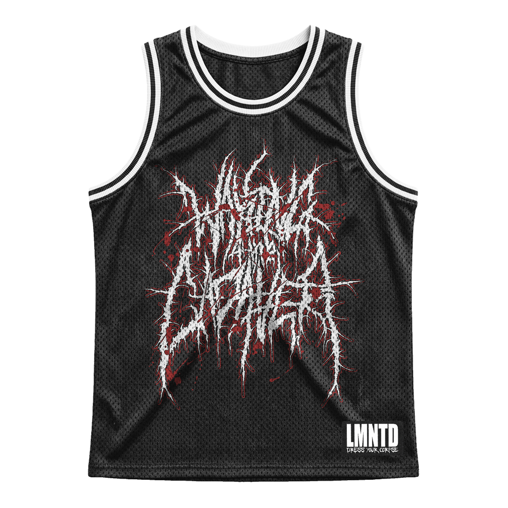 WAKING THE CADAVER - "SLAMMING GORE GROOVE" BASKETBALL JERSEY