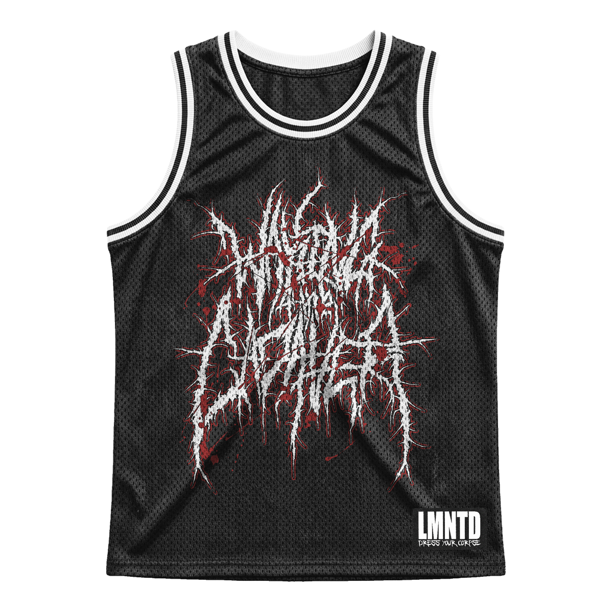 WAKING THE CADAVER - "SLAMMING GORE GROOVE" BASKETBALL JERSEY
