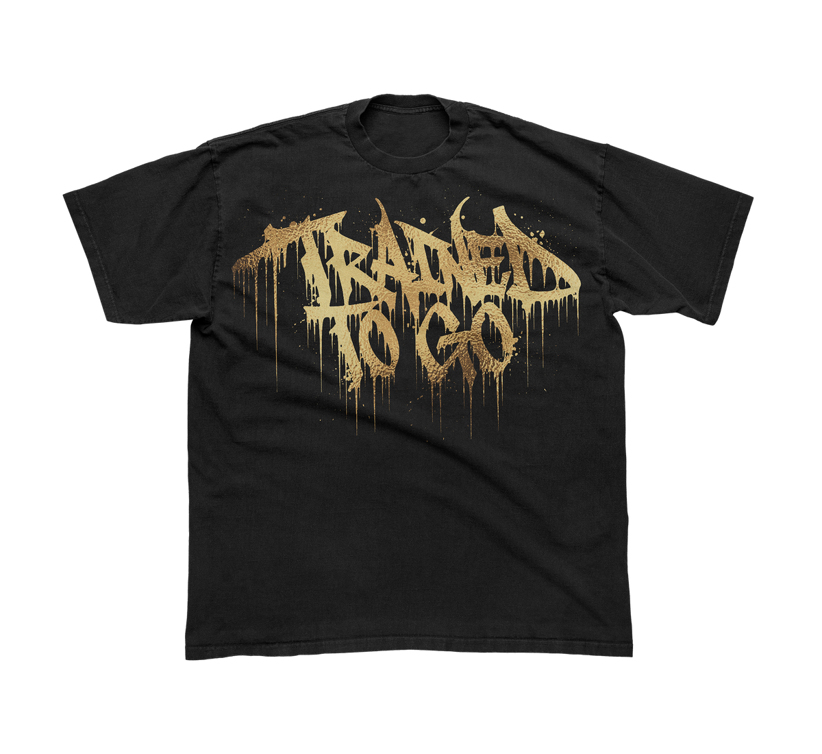 TRAINED TO GO - "F*CK YOU FOR LIFE" - FOIL TEE