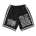 THE SHIPMAN ENQUIRY - "STEEL CITY DEATHCORE" MOSH SHORTS