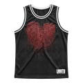 SQUELCHING - "CUT OPEN" BASKETBALL JERSEY
