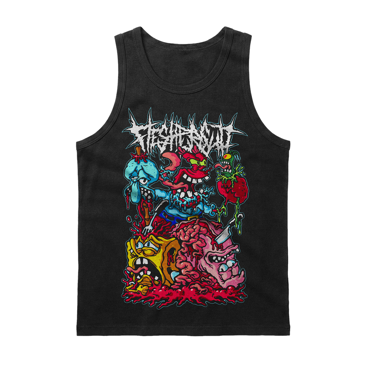 FLESH PURSUIT - "BIKINI BOTTOM MASSACRE" TANK TOP