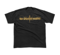 THE SHIPMAN ENQUIRY - "BARBED WIRE" [GOLD FOIL] TEE