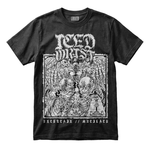 ICED WRIST - "ENTERTAIN//MUTILATE" TEE