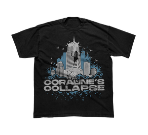 CORALINE'S COLLAPSE x LMNTD - "DON'T LOOK DOWN' TEE
