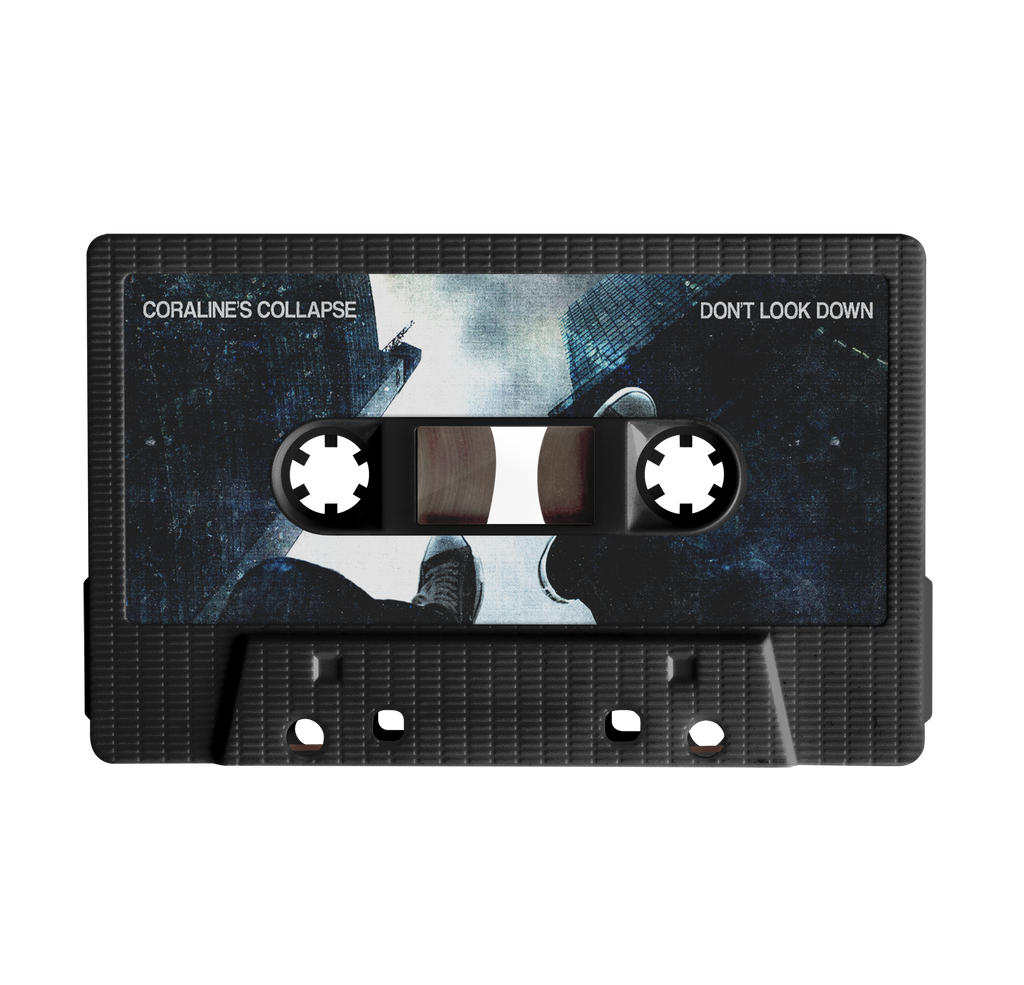 CORALINE'S COLLAPSE - "DON'T LOOK DOWN" - CASSETTE TAPE